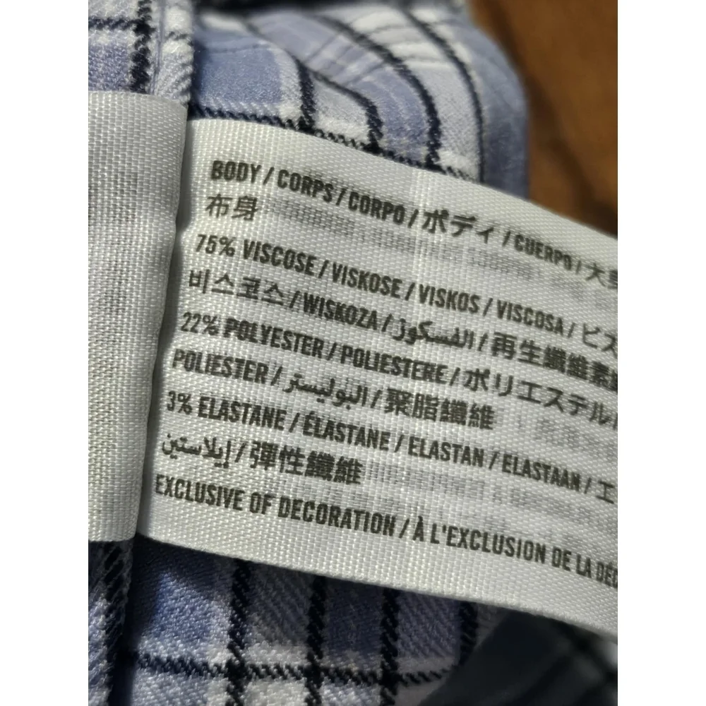 NEW Hollister Ultra High Rise Stretch Plaid Mini Pencil Skirt - Picture 8 of 10